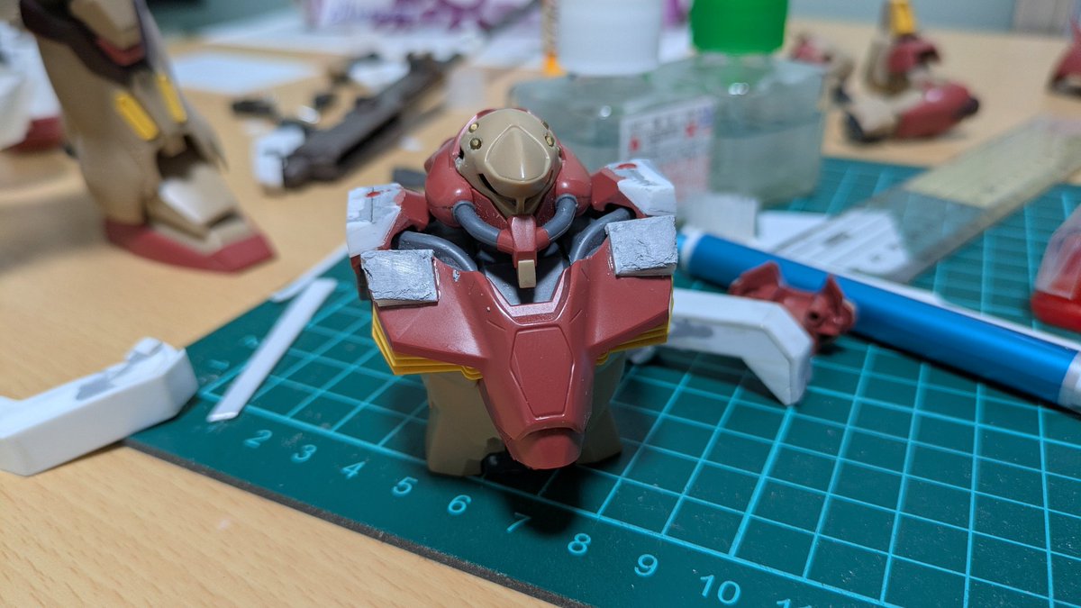 RYODAI46216867's tweet photo. #ガンプラ
初期のころと比べるとだいぶ様にはなっている https://t.co/iaeRCdzVqX