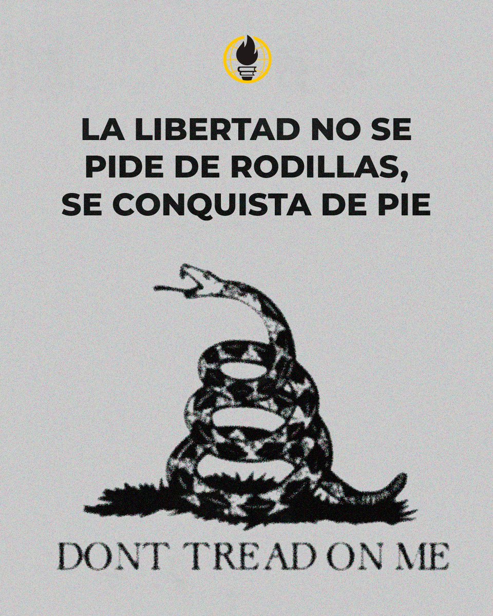 #DontTreadOnMe #EsLibertad