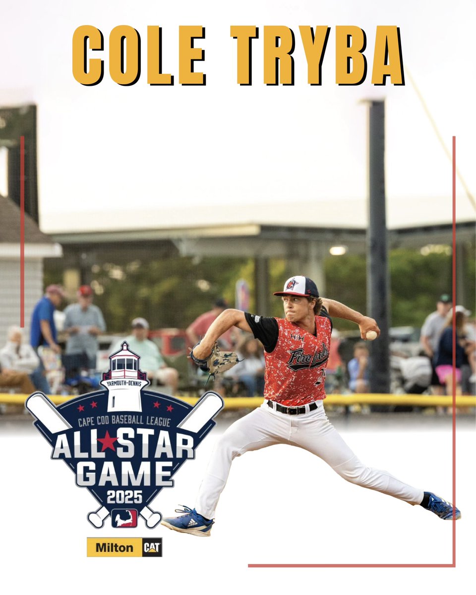 Orleans Firebirds (@firebirdsccbl) on Twitter photo Try him🌪️
Cole Tryba (<a href="/UCSB_Baseball/">UC Santa Barbara Baseball</a>) has been selected to the 2025 CCBL East All-Star Team!
Congrats, <a href="/tryba51/">Cole Tryba</a>! Try him🌪️
Cole Tryba (<a href="/UCSB_Baseball/">UC Santa Barbara Baseball</a>) has been selected to the 2025 CCBL East All-Star Team!
Congrats, <a href="/tryba51/">Cole Tryba</a>!