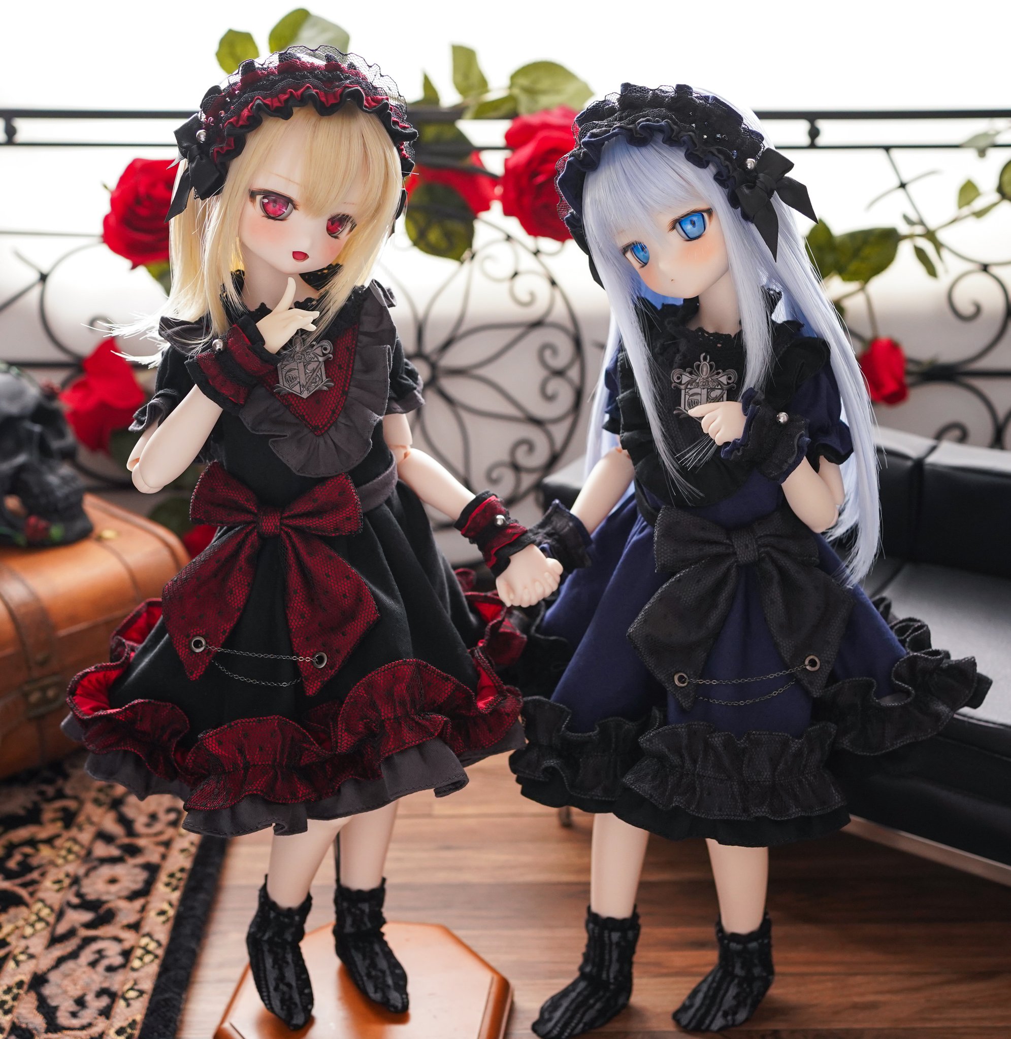 カスタムアイシードール　オーダー『病み顔マント少女』『オーバーオールとニット帽 TOAClaris🍉とあ on X: 
