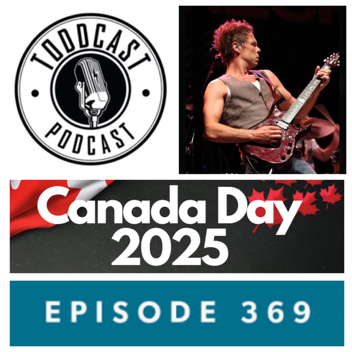 TODDCastPodcast's tweet image. “I came late to guitar, I must’ve been 16 when I got one.”

@BigWreckMusic singer Ian Thornley talks about the early days and inspiration in our #CanadaDay 2025 #podcast ep.369! 

monkeylink.co/8e9c80
