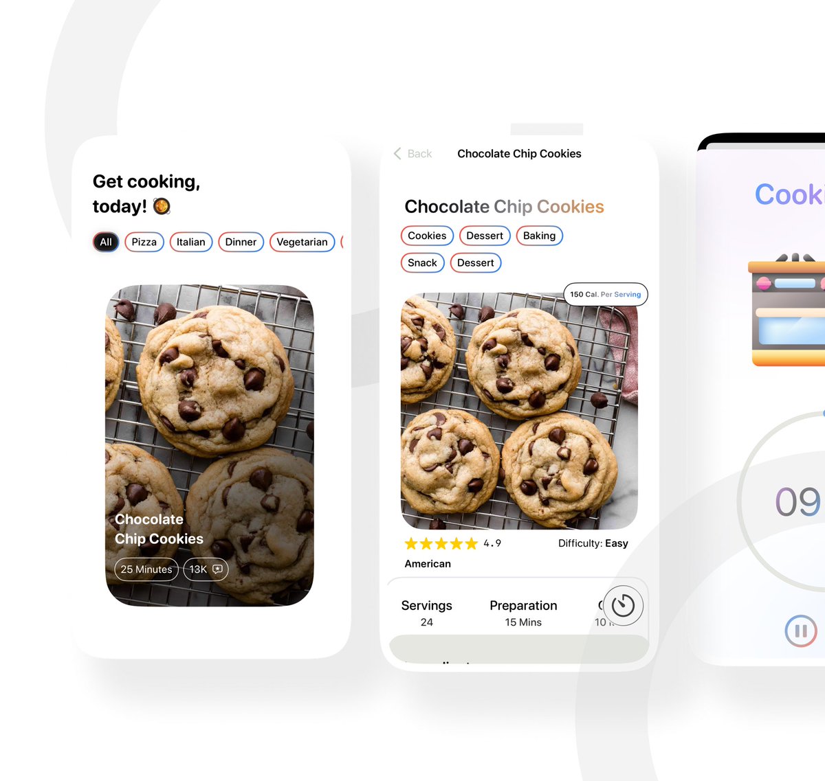 yousseefashrvf's tweet photo. 🚀 Just launched Cookly – your interactive cooking companion 🍳📱 Built with SwiftUI, it combines beauty + utility:
✅ Custom animated countdown timer ✅ Gradient progress ring ✅ Dynamic filtering &amp; responsive layout ✅ Smooth UX, no distractions
 #iOSDev #SwiftUI #IndieDev https://t.co/KIiepIl1fu