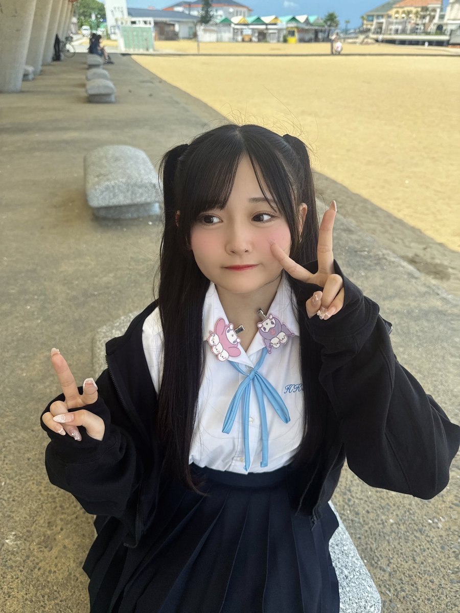 放課後の寄り道ついてきて #放課後 #毎日ツインテール