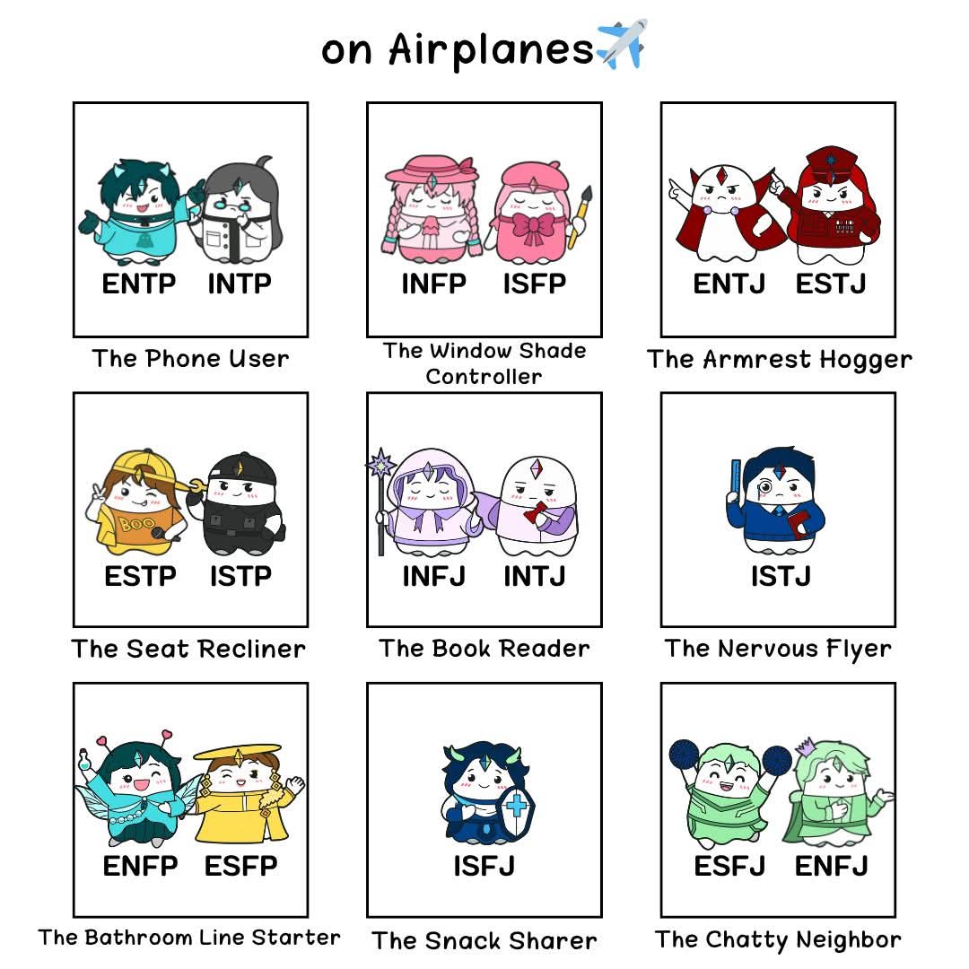 P{&}ulo 🟢⚪️⚫️ (@auloap) on Twitter photo Flying off later. Armrest hogger it is. <a href="/BooTheApp/">Boo | Personality Universe</a>
Which one are you? Flying off later. Armrest hogger it is. <a href="/BooTheApp/">Boo | Personality Universe</a>
Which one are you?
