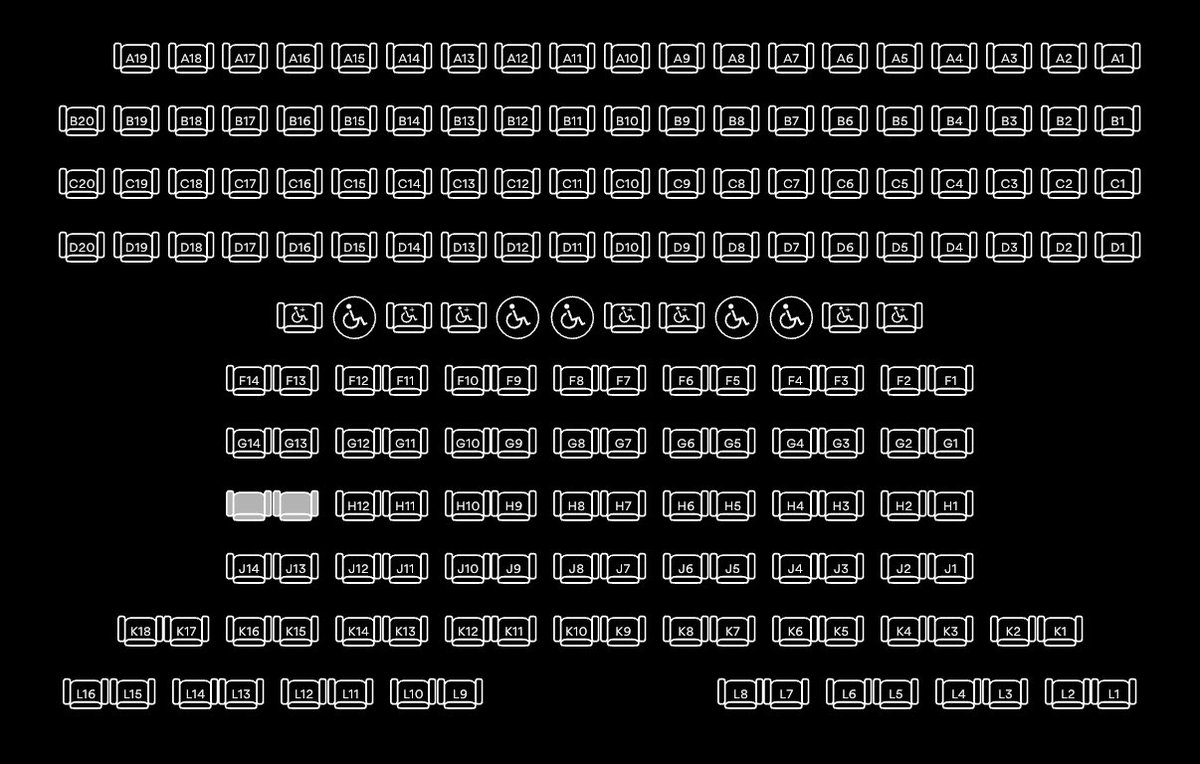 I don’t understand why this would be the first choice. Can someone whelp me out? You have the whole theater to choose from and these two seats are your picks?