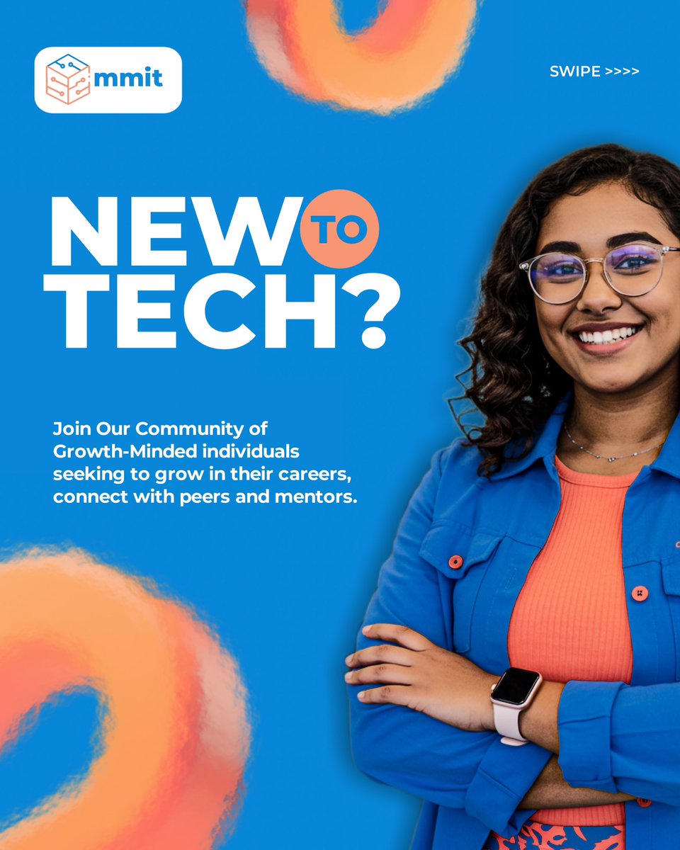 mentormeintech's tweet image. Thinking of starting or growing your tech journey? 🚀

Join Mentor Me in Tech and get:
🤝 Peer &amp;amp; expert networking
🧭 Clarity &amp;amp; direction
✅ Accountability
🌍 Exposure to tech opportunities
💬 Community &amp;amp; support

Your tech tribe is here. Let’s grow together! 

#MentorMeInTech