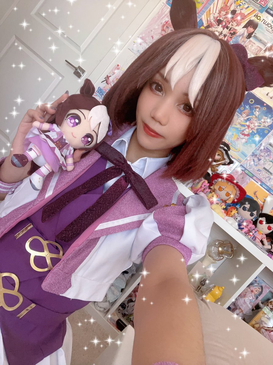 janpyonmagic's tweet image. Guys wait i took normal pictures in spe cosplay today too #umamusume