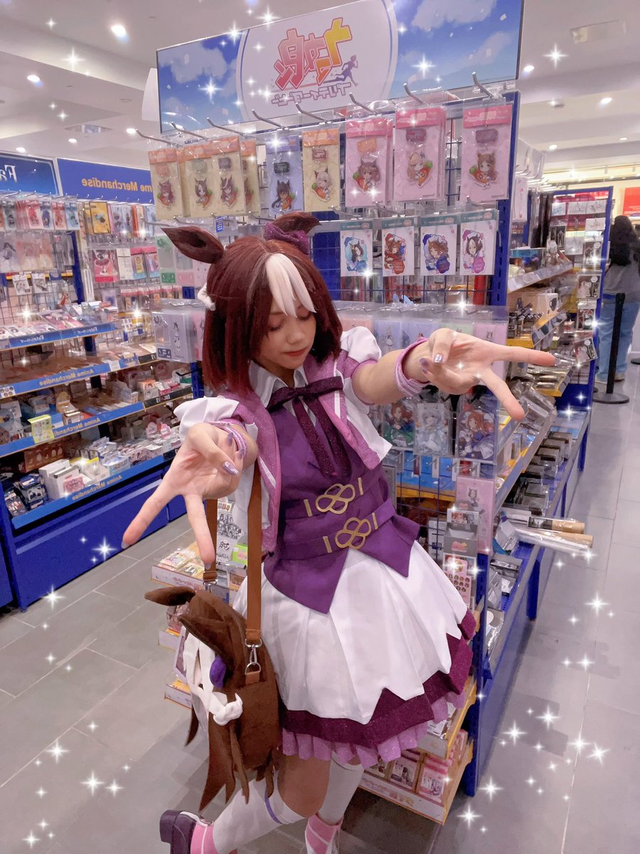 janpyonmagic's tweet image. Guys wait i took normal pictures in spe cosplay today too #umamusume