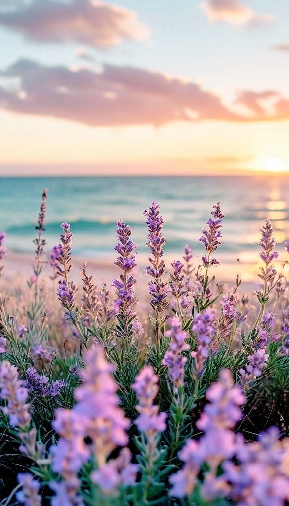 #GoodMorningEveryone 
#mondaythoughts 
#MondayStory

☀️🪻☀️
Bathed in the gentle hues of dawn, 
Breathing in the calming scent of lavender. 
Each sunrise whispers a promise of a fresh start. 
May your week be vibrant, unfolding with grace.
☀️🪻☀️

💫💞  Beautiful Monday  💞💫