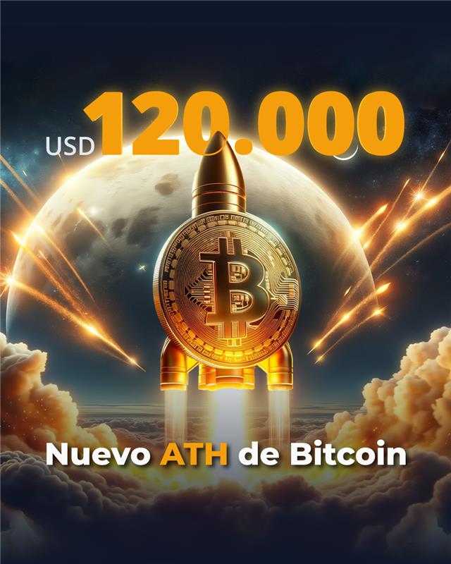CriptoNoticias's tweet image. Y llegaron los 120k, nuevo ATH