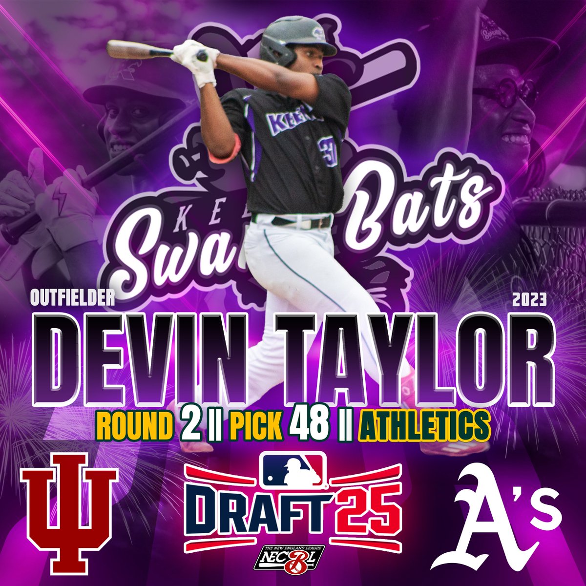 Keene SwampBats (@swampbats_keene) on Twitter photo We knew this would happen...a big congrats to <a href="/devindadude_4/">Devin</a>!  We will be following your pro journey! 🦇⚾ We knew this would happen...a big congrats to <a href="/devindadude_4/">Devin</a>!  We will be following your pro journey! 🦇⚾