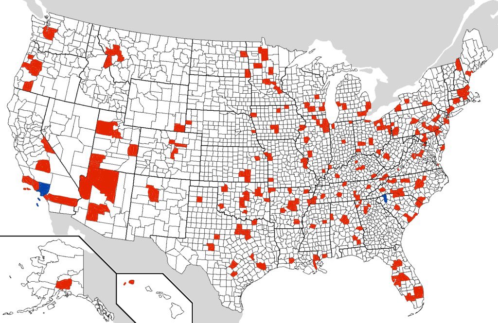 Second update;

I haven’t sifted through every comment yet, but we’re making fantastic progress!

If you see your county still white…comment it!