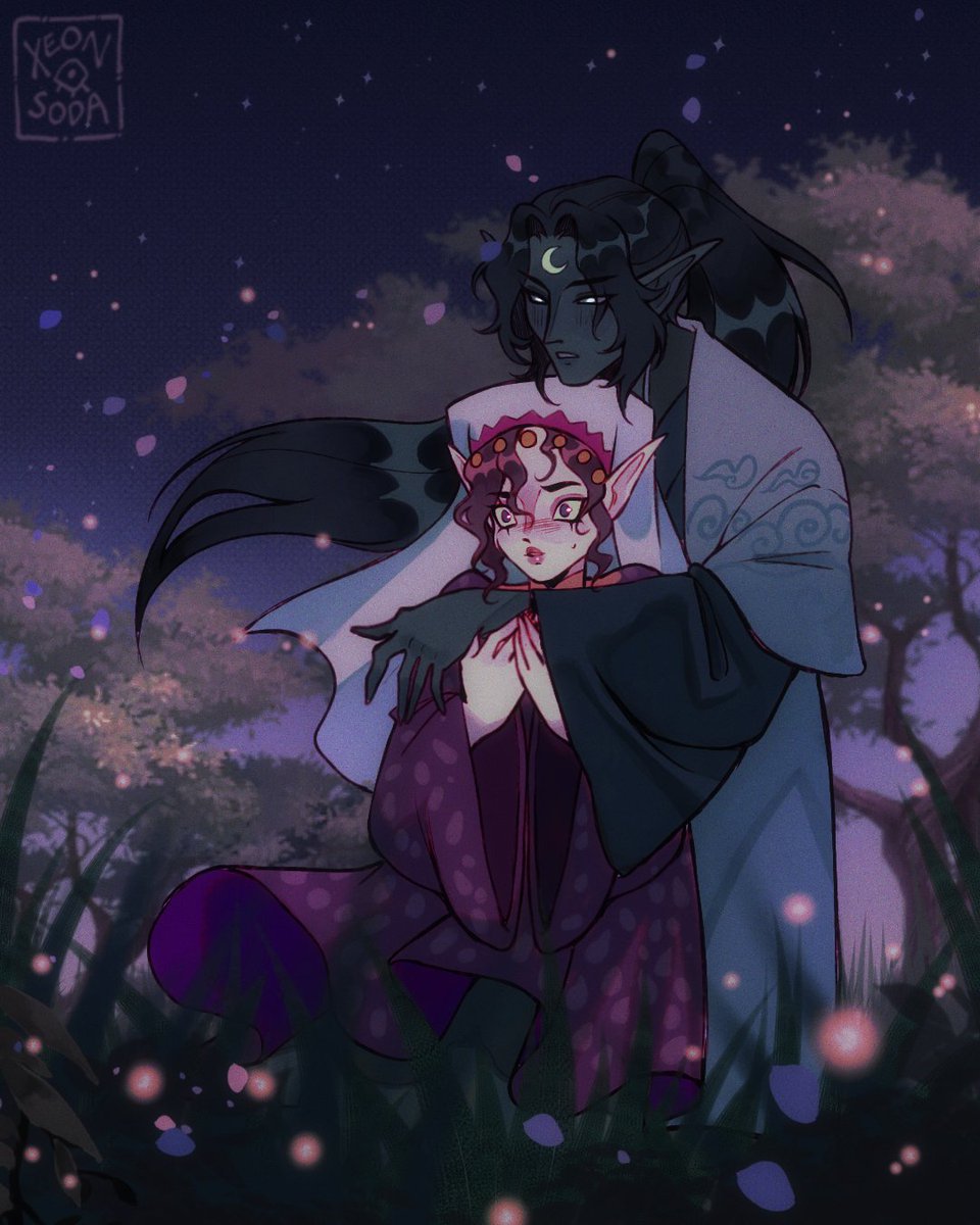 XeonSoda's tweet image. #commissionart for @// starrywinds on insta✨️💕