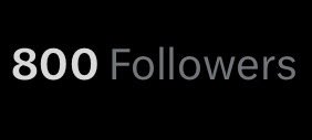 joshuashushan's tweet photo. 800 followers.
It’s not tens of thousands but we’re certainly on our way.
Thank you all for your support.
Let’s continue!
#ToTheMoon
#1kgoal https://t.co/7MFGNAxHhT
