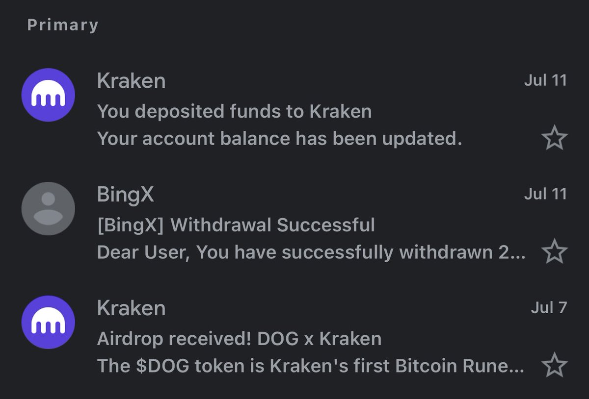 I emptied all my accounts on diff CEXs and brought all my $DOG to <a href="/krakenfx/">Kraken</a>
Support the ones who support people.
All in $DOG - all on <a href="/krakenfx/">Kraken</a>