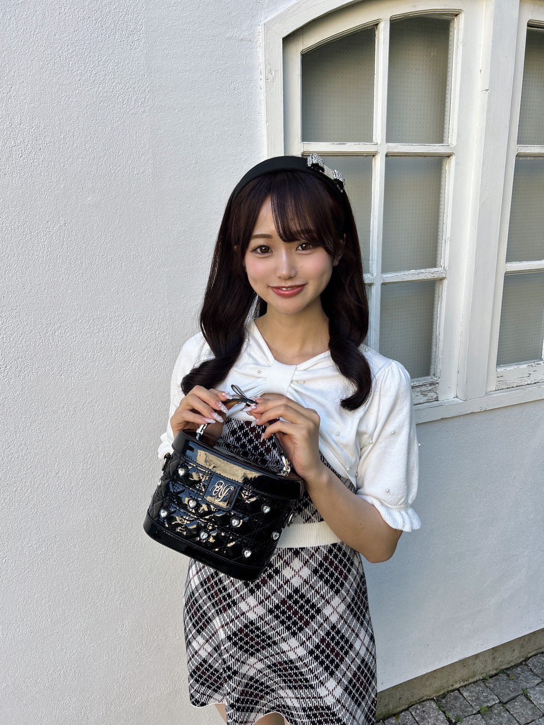 evelyn ビッグリボンティアードop 原宿限定　新品未開封　千鳥 evelyn ビッグリボンティアードop 原宿限定 新品未開封 - メルカリ