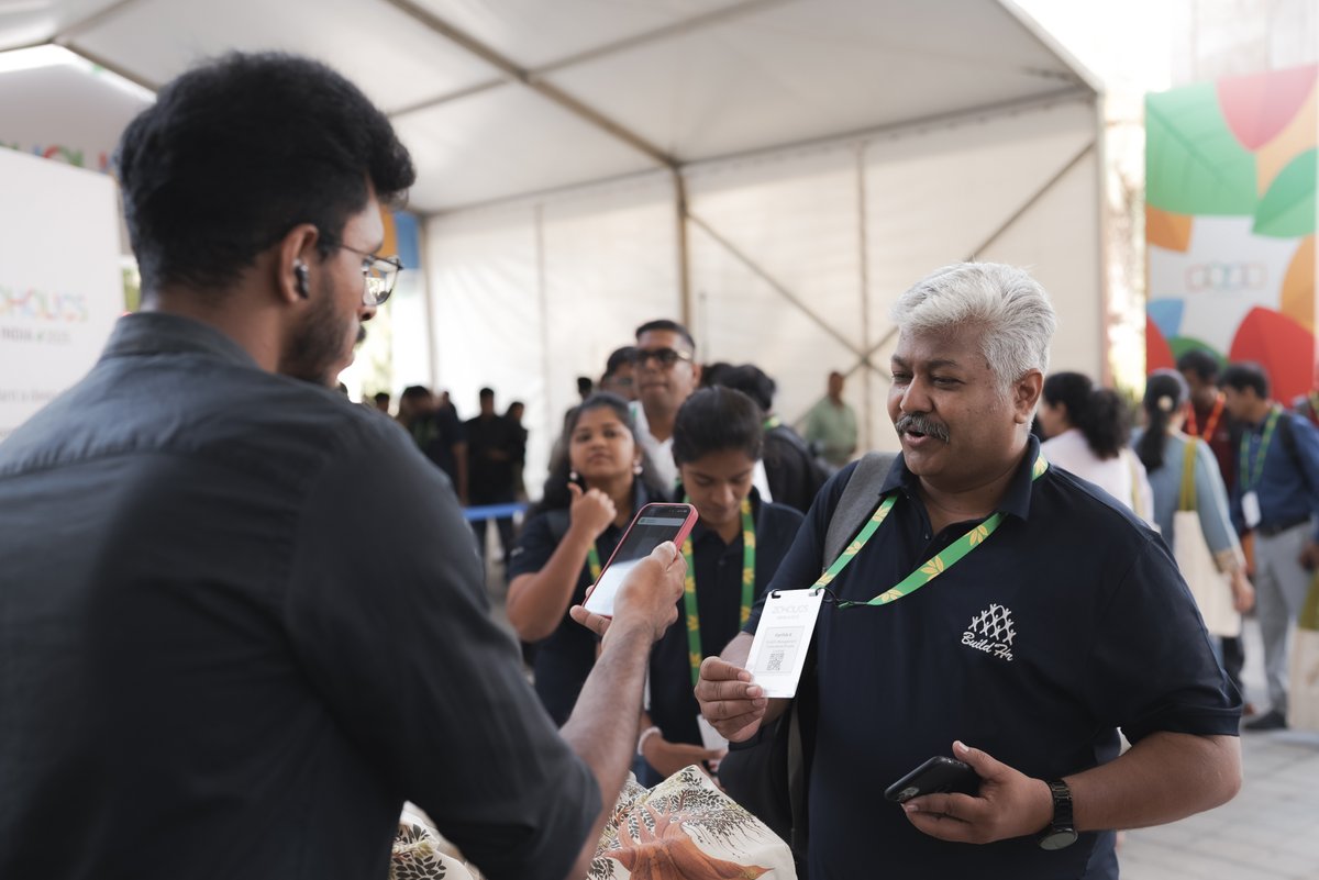 Zoholics's tweet image. We’re all set to kick things off at #ZoholicsIndia25!😇
Registration is open, the coffee’s brewing, and conversations are already in motion. Here's to a day full of ideas, insights, and innovation. Let’s get started.