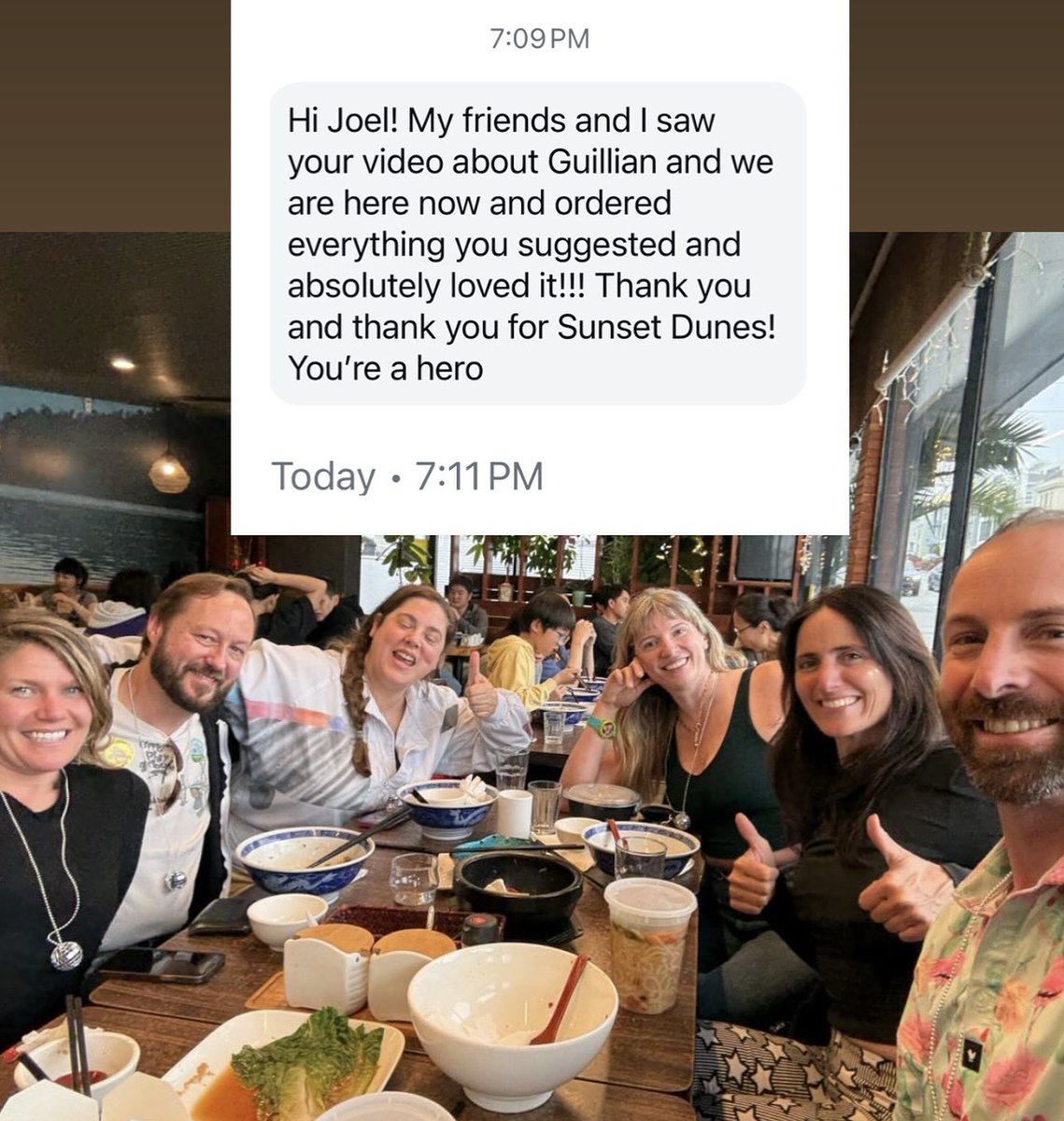 JoelEngardio's tweet image. Thank you for supporting Guilin Rice Noodle House and our Sunset small businesses.
I’m so glad you loved it! 🥢 🍜
This is how we build community — one amazing dish and foodie recommendation at a time.
And stay tuned for tomorrow’s next #SunsetFoodieTour video 😉