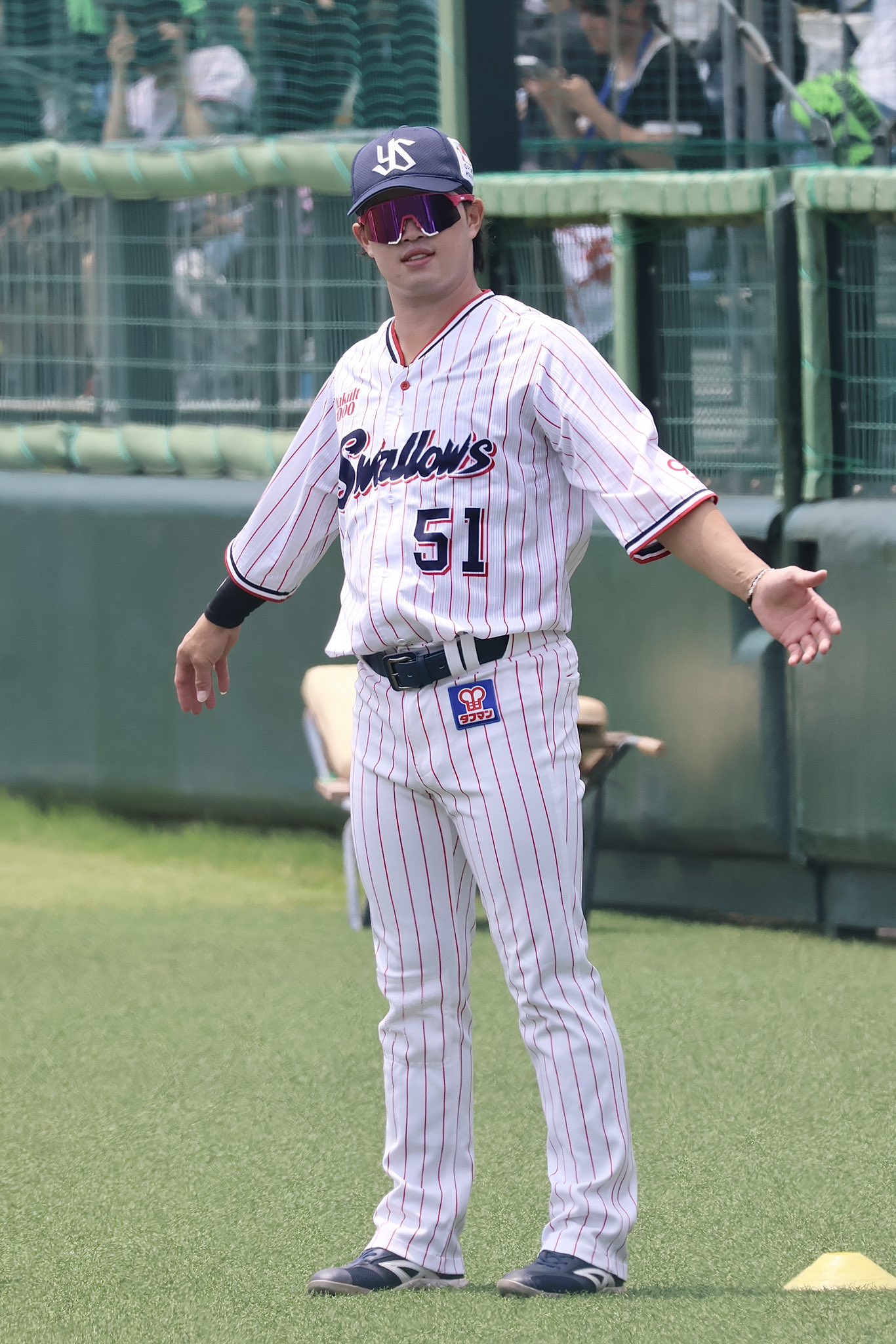 ヤクルトスワローズ swallows ユニホーム 濱田太貴 ビジター Mサイズ 野手：濱田 太貴 | 東京ヤクルトスワローズ オフィシャルネット