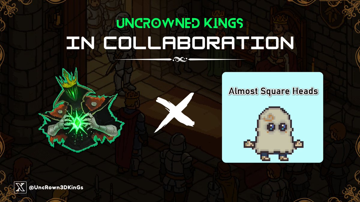 UncrownedKings (@uncrown3dkings) on Twitter photo UncrownedKings will keep on growing and let's welcome our newest nft partner <a href="/ashdotxyz/">Almost Square Heads (ASH)</a>
As we celebrate the collaboration UncrownedKings will be giving out 20 free airdrops and 30 pre sale whitelist
Instructions below how to join 👇👇 UncrownedKings will keep on growing and let's welcome our newest nft partner <a href="/ashdotxyz/">Almost Square Heads (ASH)</a>
As we celebrate the collaboration UncrownedKings will be giving out 20 free airdrops and 30 pre sale whitelist
Instructions below how to join 👇👇