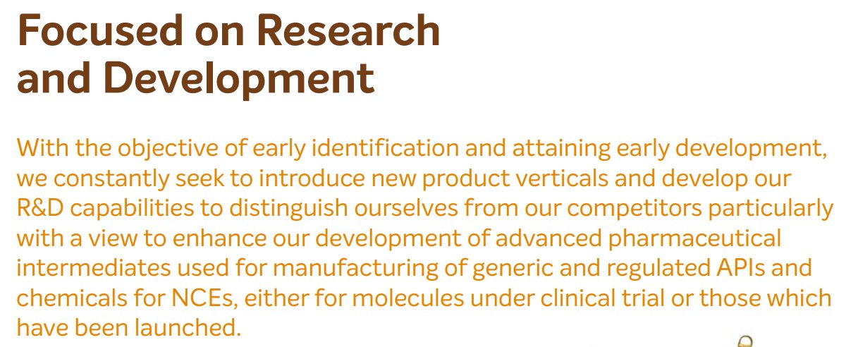 Pharma Intermediates | R&amp;D | Chemistry Synthesis

With the objective of early identification &amp; attaining early development, we constantly seek to introduce new product verticals and develop our R&amp;D capabilities to distinguish ourselves from our competitors particularly with a
