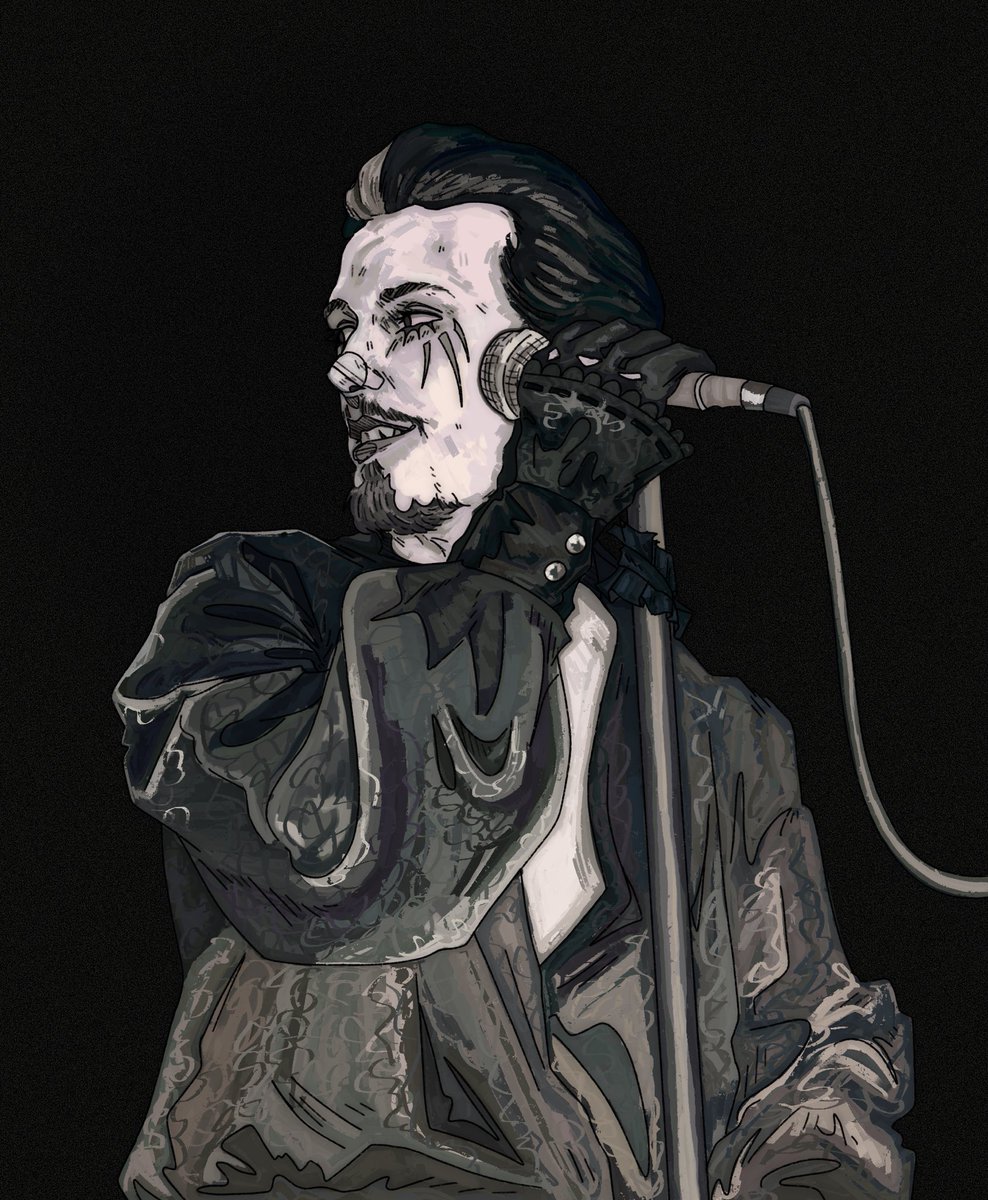 ghostiesagain's tweet image. Self indulgent Dave Vanian 🌘🦋
#thedamned #davevanian