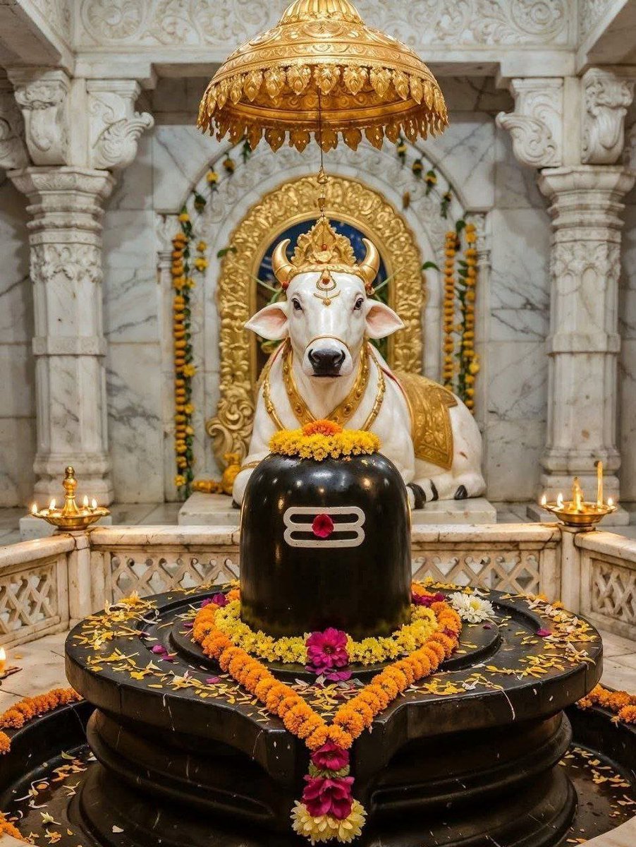 ॐ नमः शिवाय

सावन का पहला सोमवार- भक्ति, श्रद्धा और असीम आस्था का प्रतीक यह पावन दिन, भोलेनाथ सभी पर अपनी कृपा बनाए रखें और हमें सच्चे मार्ग पर आगे बढ़ने की शक्ति दें।

हर हर महादेव!