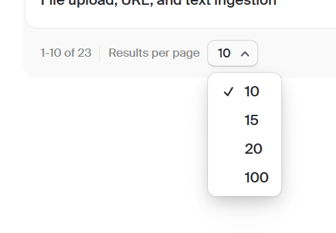 KirkMarple's tweet image. Little papercuts with the @ClerkDev portal make configuring billing super slow.
s/o @tweetsbycolin: make this '# per page' selection persistent so we don't have to reset it after *every* feature we add.
Also, export features from DEV into PROD would be super helpful.
Feels…