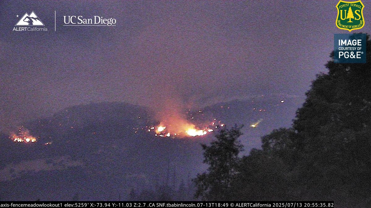 InfernoWatch24's tweet image. UPDATE (#MaxFire): live look at the fire.