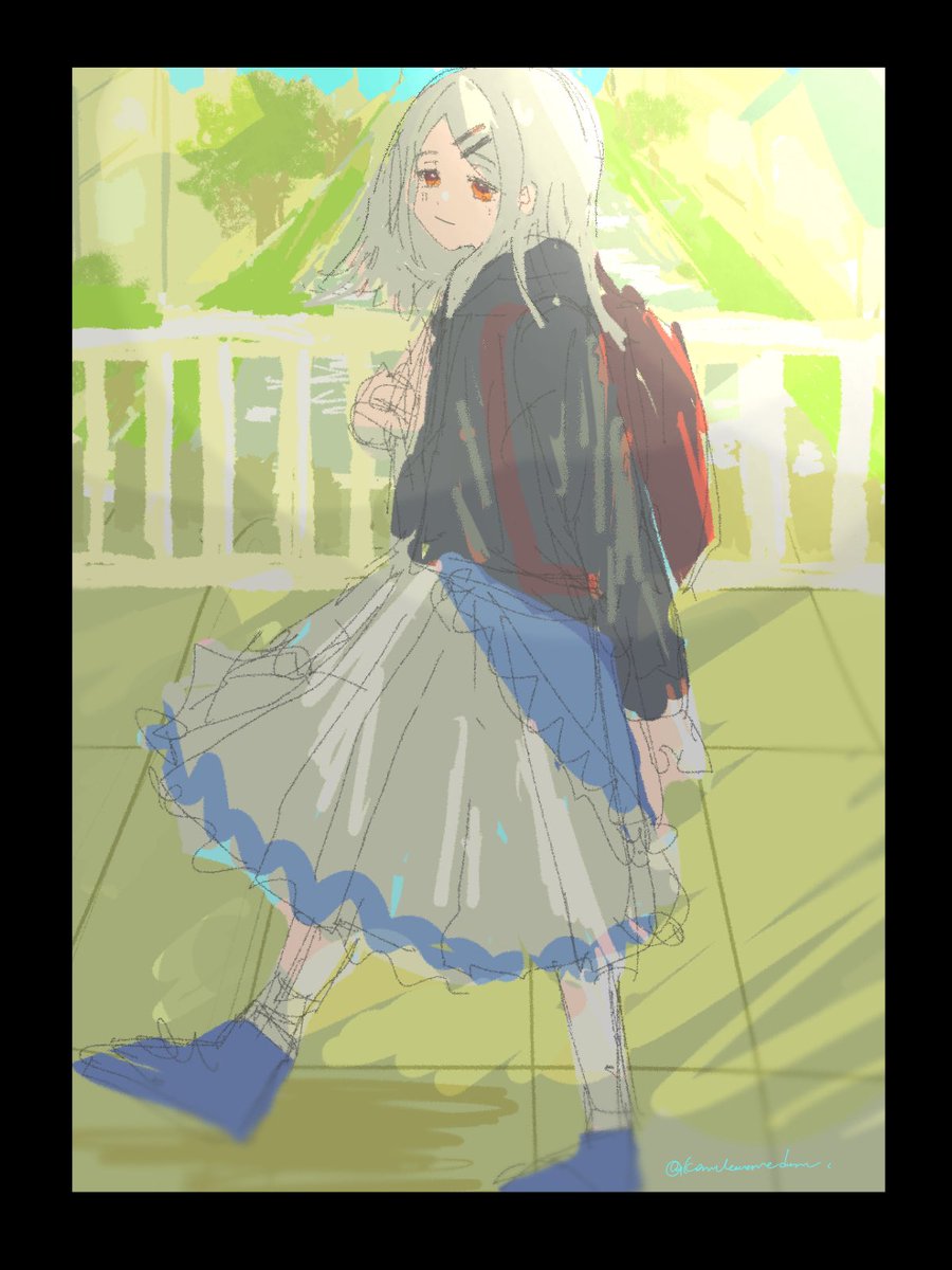 Konukaame_desu's tweet image. 息抜き　wip