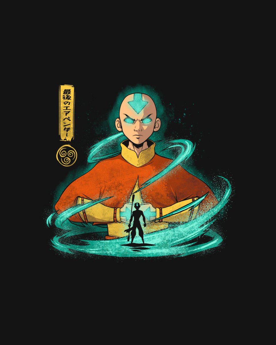 THE DAILY | “Rise Of The Avatar” by #grevalra starts at just $13 today only at #TeeFury! ⚡
loom.ly/G8sA-qE

#teefury #tshirts #tee #tshirt #graphictee #teeoftheday #geekstyle #popculturetees #fantasy #anime #martialarts #tvshows #movies