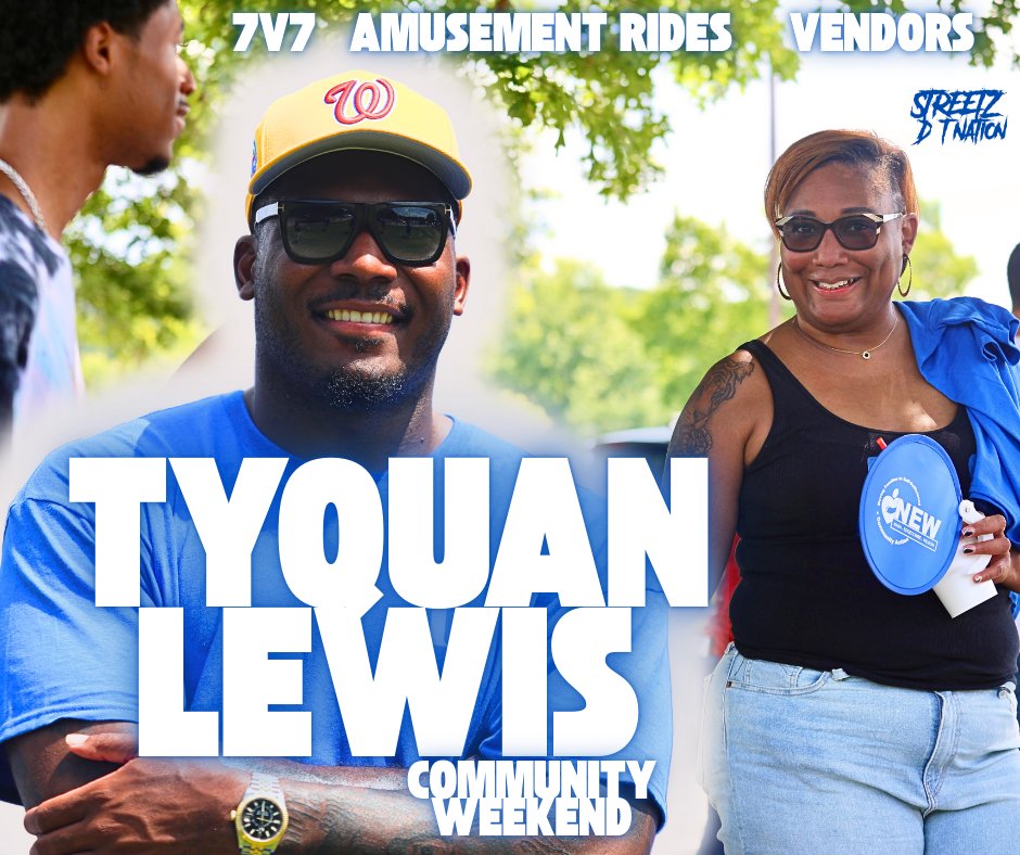 StreetzDotNation (@szdotnation) on Twitter photo youtu.be/7_tl0vI7nd4?si…
Indianapolis Colts Tyquan Lewis Community Weekend | A Community Event In The Town of Tarboro, NC!! <a href="/PrimeTime_Lewis/">Tyquan Lewis</a> ! youtu.be/7_tl0vI7nd4?si…
Indianapolis Colts Tyquan Lewis Community Weekend | A Community Event In The Town of Tarboro, NC!! <a href="/PrimeTime_Lewis/">Tyquan Lewis</a> !