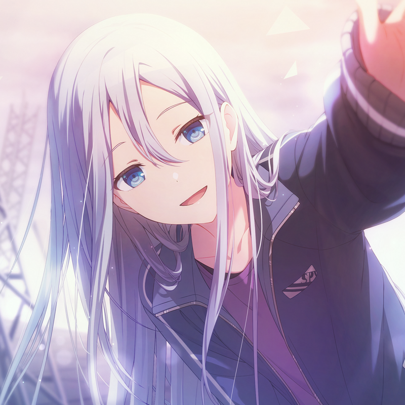 Rappa is currently cosplaying as Kanade Yoisaki!