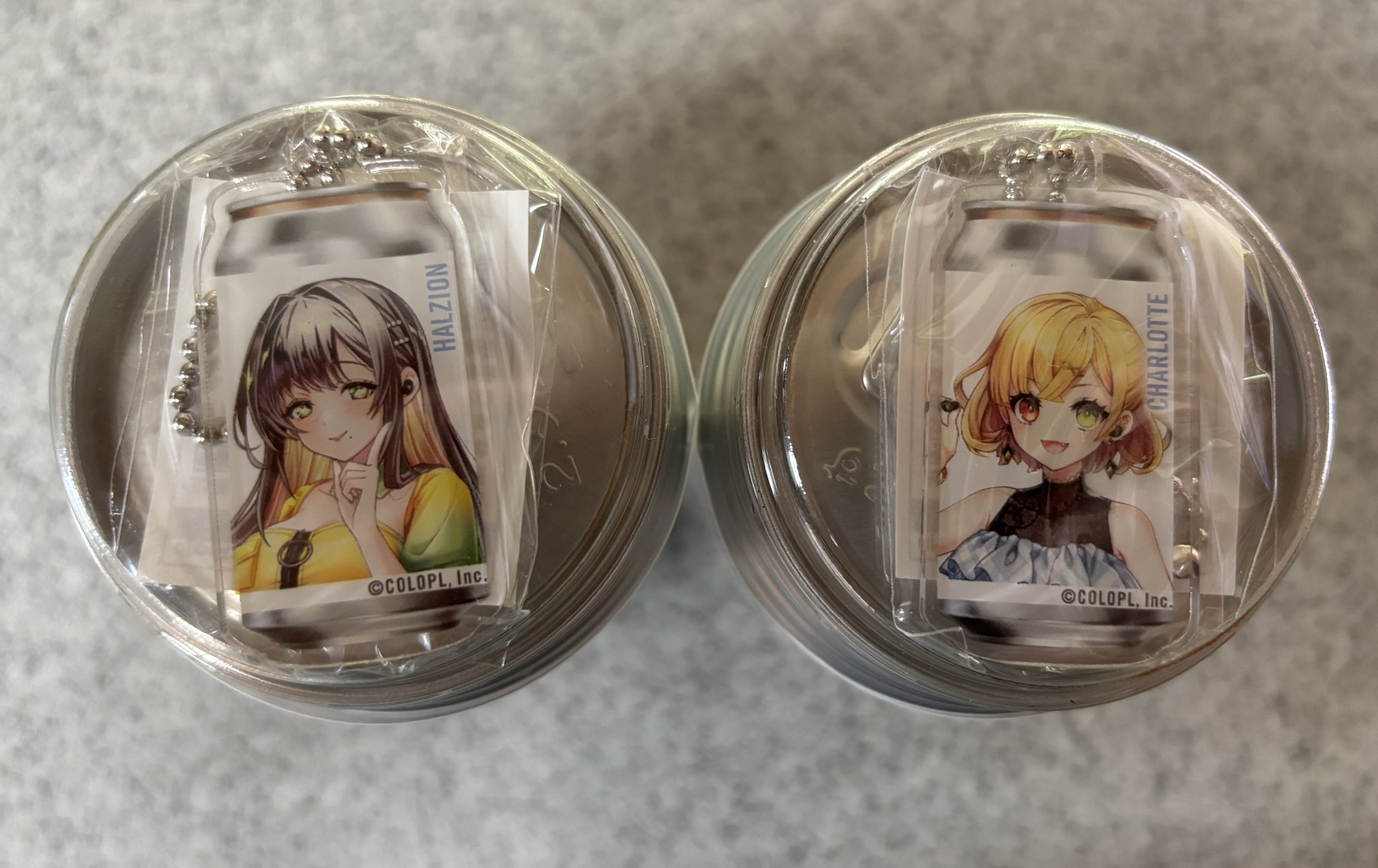 白猫プロジェクト ジン アクリルキーホルダー アクキー ラベル缶 ウーロン茶 白猫プロジェクト ラベル缶 烏龍茶 アクリルキーホルダー ジン