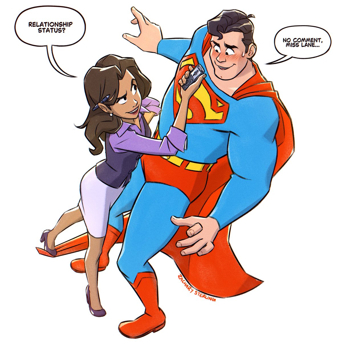 Kryptonite? Big Blue’s actual weakness is getting bossed around by a super smart, super hot lady.