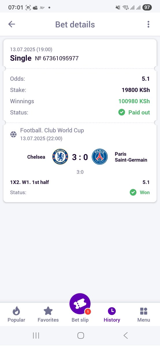 BOOOOOOOOOOOOM🥳🥳🔥🔥🔥🔥
CHELSEA 😮‍💨🔥🔥
CONGRATULATIONS 🎊 
MAMBO NI KALAKALA 😊
LET'S JOIN CAPTAINSBET 
LINK👉cutt.ly/irWggL89