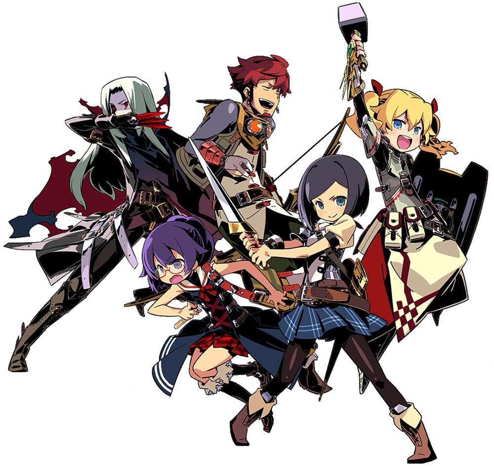 creativeuncut's tweet image. Character designs from Etrian Odyssey IV: Legends of the Titan by artist Yuji Himukai.
More art from the game: creativeuncut.com/art_etrian-ody…