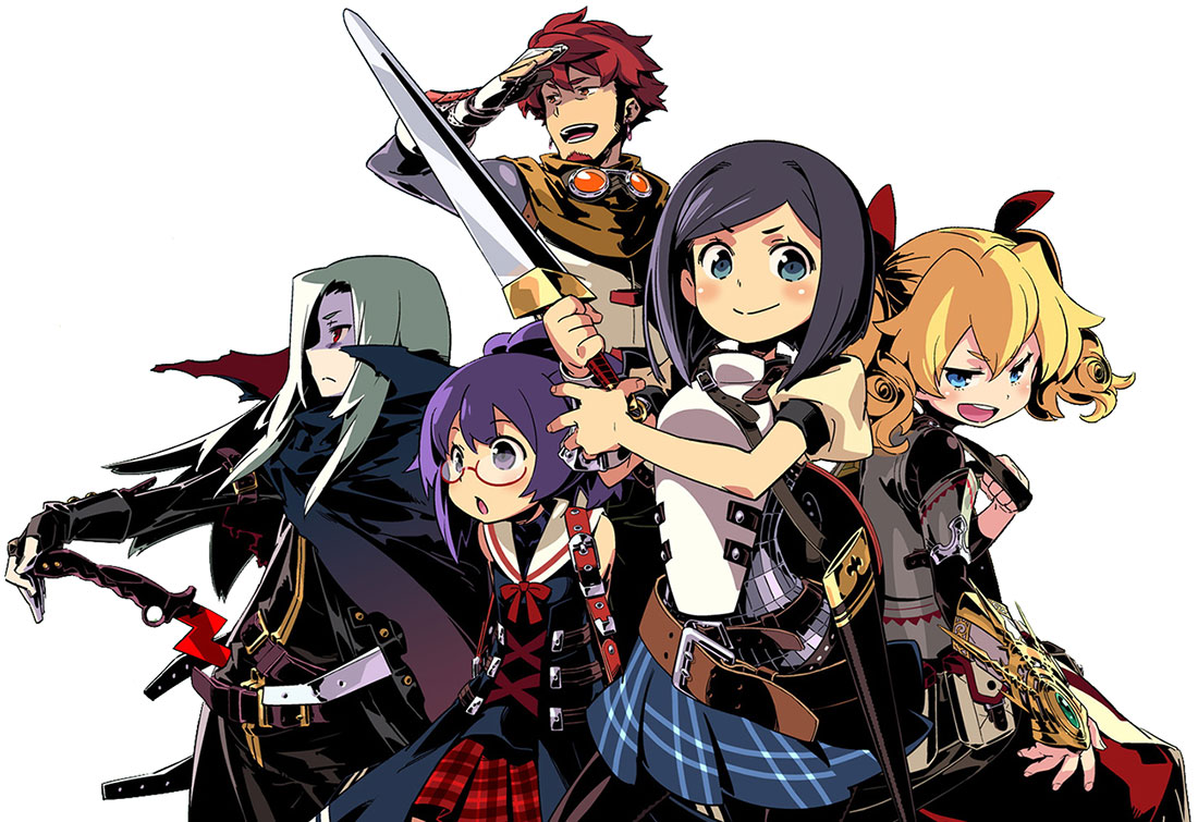 creativeuncut's tweet image. Character designs from Etrian Odyssey IV: Legends of the Titan by artist Yuji Himukai.
More art from the game: creativeuncut.com/art_etrian-ody…