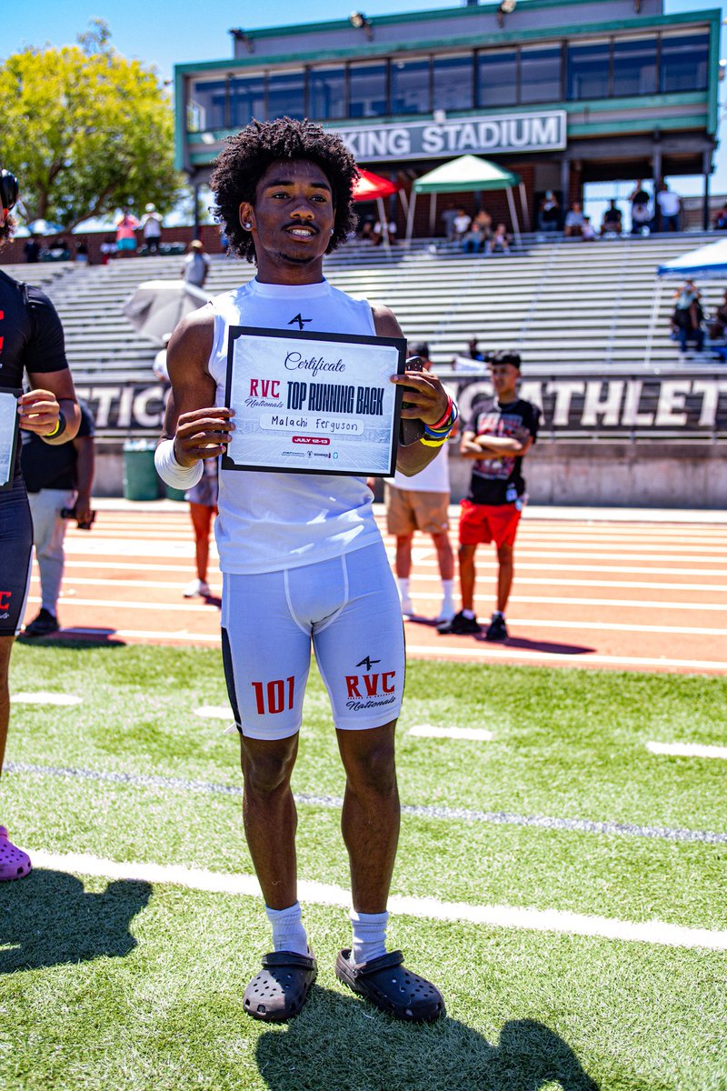 Malachi Ferguson (@malachifergu6on) on Twitter photo At today’s <a href="/RVCshowcase/">THE RVC SHOWCASE</a> I was voted as the top running back in the showcase <a href="/BrandonHuffman/">Brandon Huffman</a> <a href="/BrandonYounger/">Brandon Younger</a> <a href="/HHSFarmersFB/">Hayward High Football</a> <a href="/ToaStrength/">Toa Strength 501c3</a> At today’s <a href="/RVCshowcase/">THE RVC SHOWCASE</a> I was voted as the top running back in the showcase <a href="/BrandonHuffman/">Brandon Huffman</a> <a href="/BrandonYounger/">Brandon Younger</a> <a href="/HHSFarmersFB/">Hayward High Football</a> <a href="/ToaStrength/">Toa Strength 501c3</a>