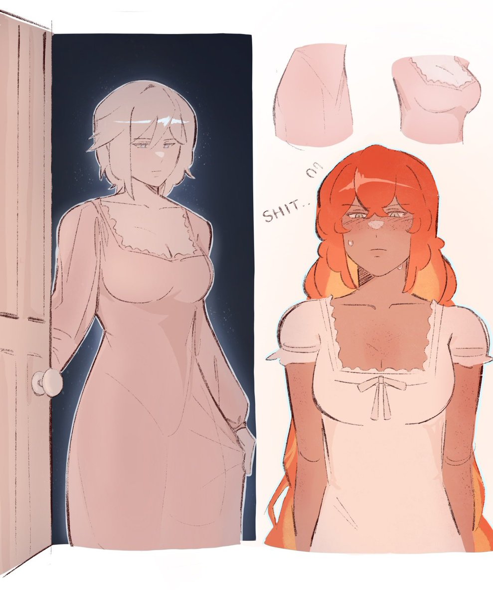 L0yoke's tweet image. Nightwear faustmael.. #LimbusCompany #Limbus_Company