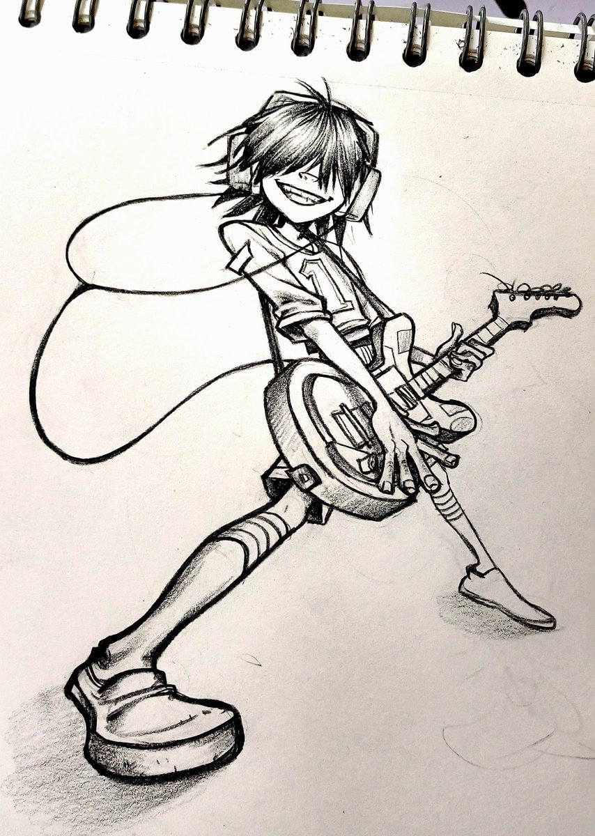 goleum7's tweet image. #gorillaz #noodle
