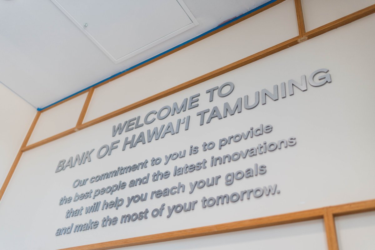 Opening today, our newest Branch of Tomorrow—located in the heart of Tamuning—offers a modernized banking experience complete with a drive-through ATM, private consultation rooms, safe deposit boxes, and more. Visit us today or take a look around at boh.com/tamuning.