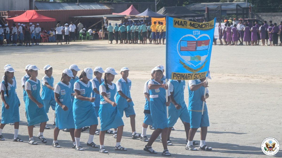 🇺🇸🎉🇰🇮 Chargé d’Affaires John Degory: “It was a true honor and privilege to celebrate Kiribati’s 46th National Day as a guest of His Excellency President Maamau and the I-Kiribati people. Tekeraoi n am tokanikai and Happy Independence Day to the government and people of Kiribati