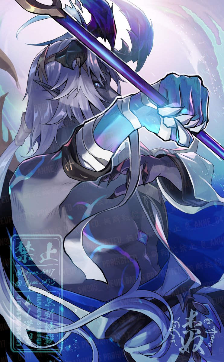 デーモン自体好きだけど厄災の変幻のでっかい角とでっかい羽がかっこよくて好き😈
#サマナーズウォー #SummonersWar