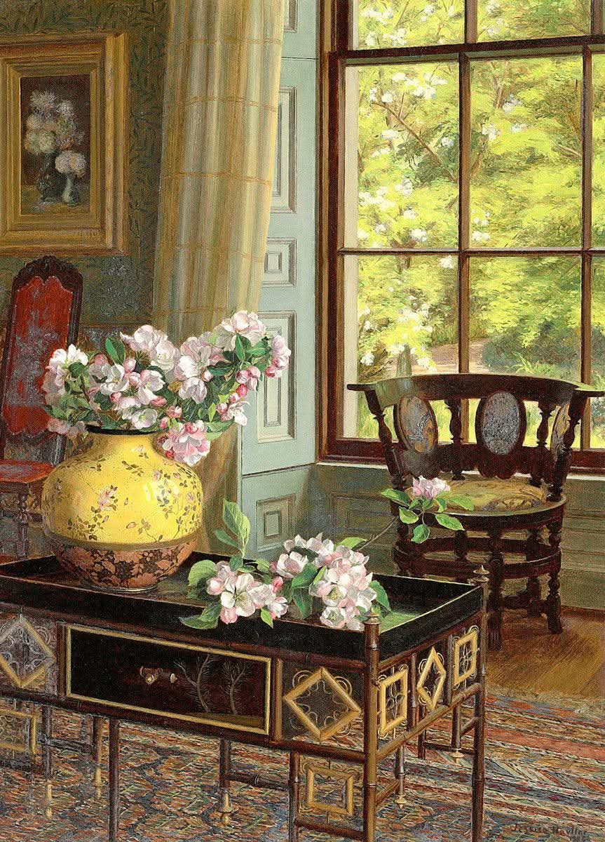 Apple Blossoms (Jessica Hayllar)
