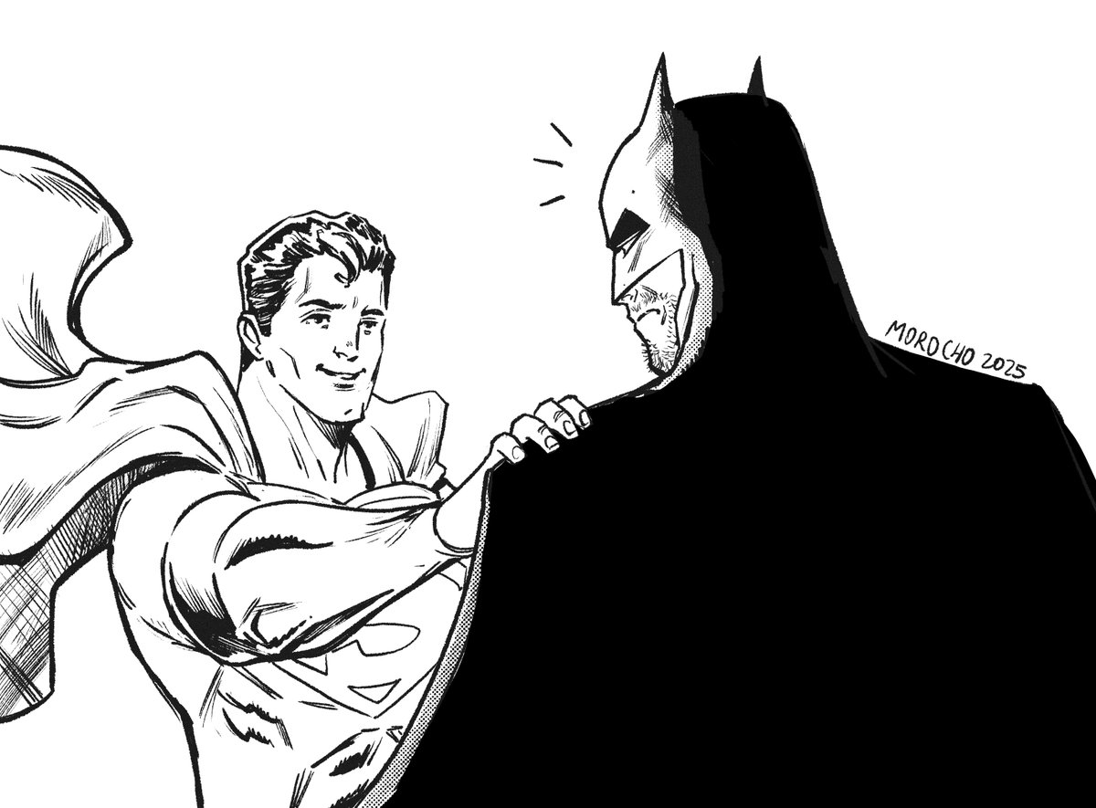 Sunday night drawing before bed...

#Superman #Batman #DcComics #Comics #LuisMorocho #ClarkKente #BruceWayne #JamesGunn