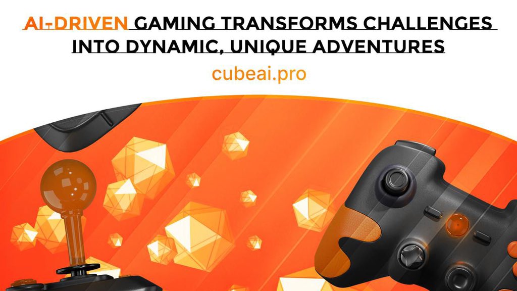_SamuelPatrick's tweet photo. Gaming just leveled up! ⏫
With AI-driven gameplay, and evolving adventure... 🔜
You say,can't be real? Easily!, Its a reality⚡️No more scripted paths,—powered by #CubeAI.
X : @CubeAICoin
▶️ Dive into the future of gaming: follow us and visit the site https://t.co/nl4ynpmnJq. https://t.co/rmCdflQBIV