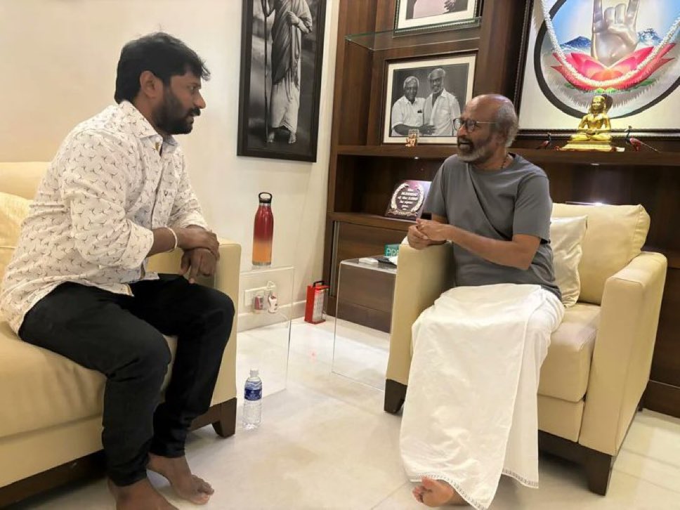 #SuperstarRajinikanth is impressed with a story by #Maharaja 👑 Director #Nithilan. Script work is on full progress.
If it materialises, Red Giant Studios will produce it &amp; #Thalaivar will receive HIGHEST EVER REMUNERATION for any Kollywood star.