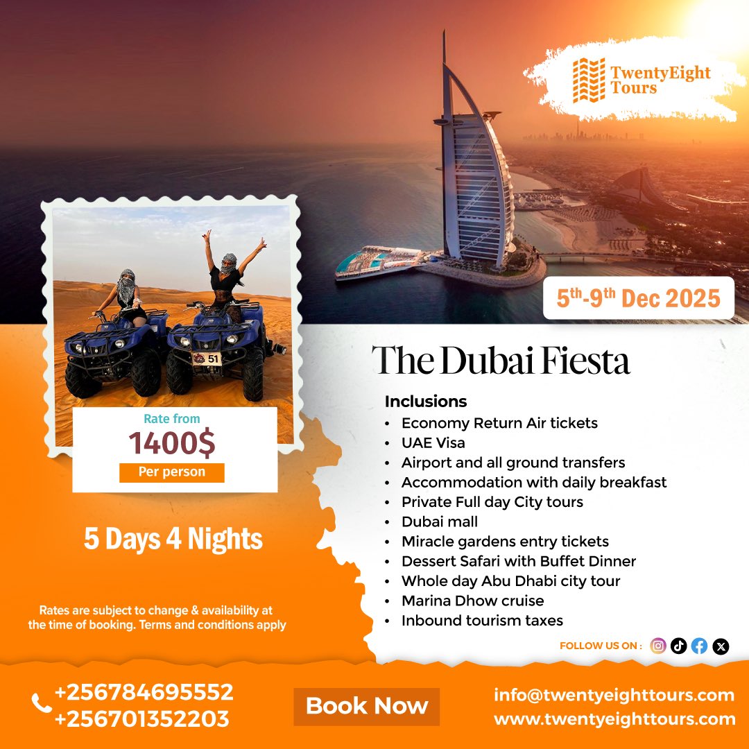 Have you been around the world? Let TwentyEight Tours take you there affordably ✈️✨