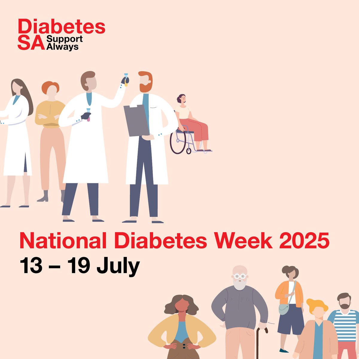 National Diabetes Week 2025 is held from July 13 – 19 and is all about raising awareness of diabetes.